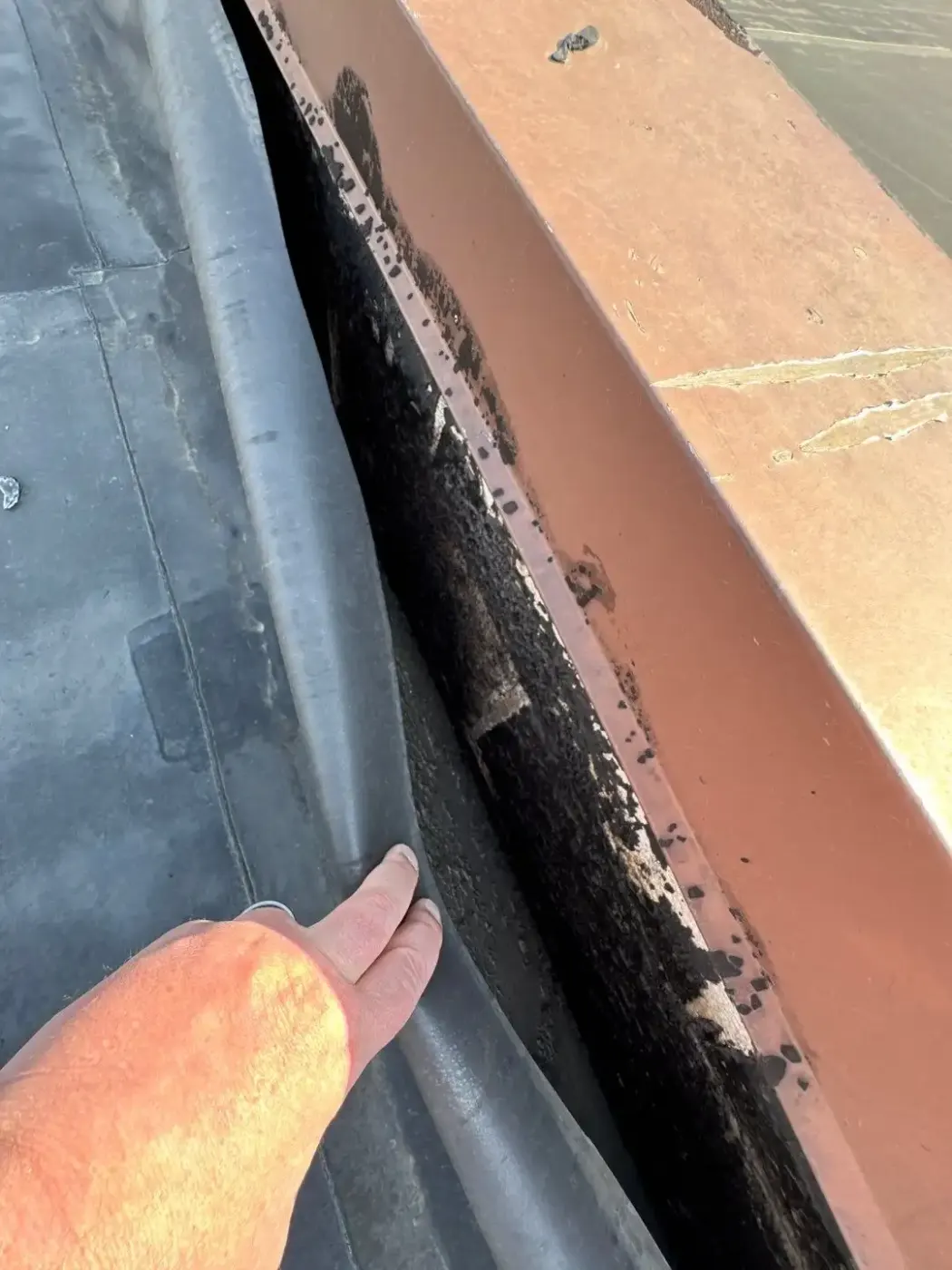 Commercial roof inspection documented in Nappanee